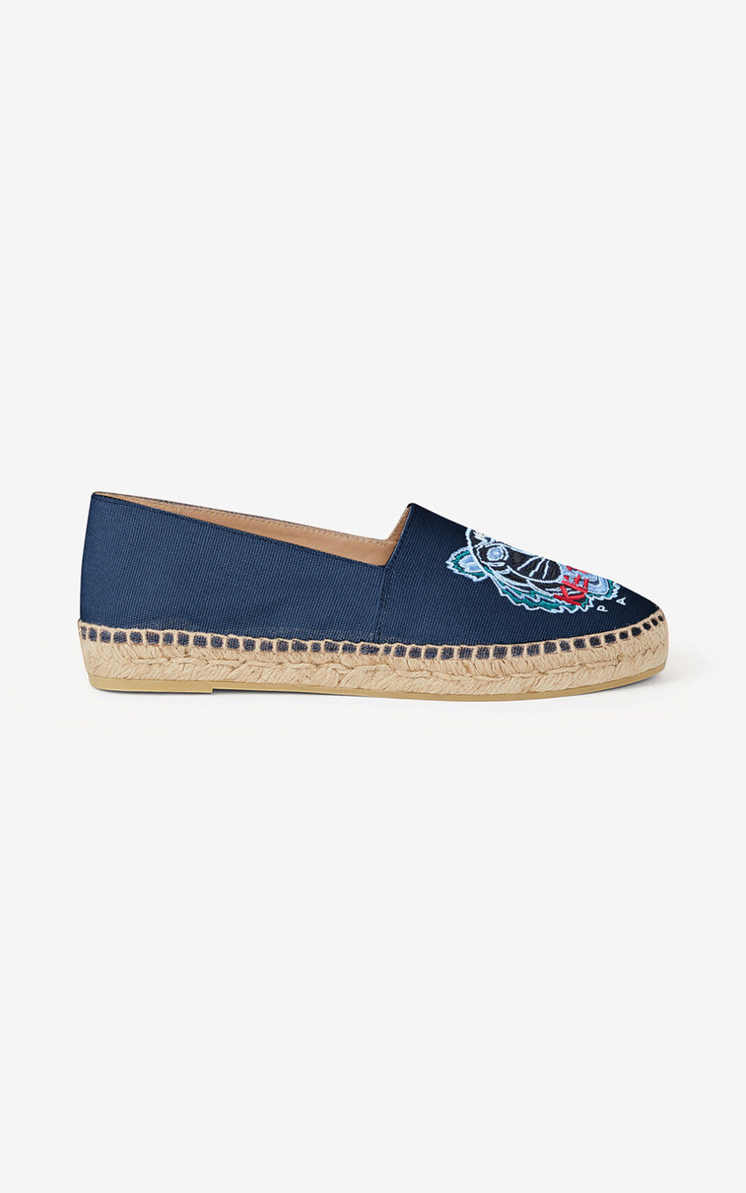 Kenzo Tiger canvas Ženska Espadrile Mornarsko Modra SI-2806986